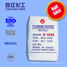 Rutilo Dióxido de Titanio (R1930) (Dupont Grados Equivalentes)